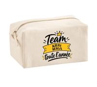 Trousse Multifonction Team Krav Maga Toute l'Année - Multi-Purpose Case - Idée Trousse Multifonction Cadeau Anniversaire Fête Original Famille Travail Départ Collègue Retraite Noël.