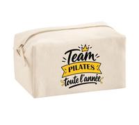 Trousse Multifonction Team Pilates Toute l'Année - Multi-Purpose Case - Idée Trousse Multifonction Cadeau Anniversaire Fête Original Famille Travail Départ Collègue Retraite Noël.