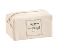 Trousse Multifonction Toujours Un Projet - Multi-Purpose Case - Idée Trousse Multifonction Cadeau Anniversaire Fête Original Famille Travail Départ Collègue Retraite Noël. - Bleu&Vert - 3