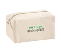 Trousse Multifonction Un Chien Ca Change Tout - Multi-Purpose Case - Idée Trousse Multifonction Cadeau Anniversaire Fête Original Famille Travail Départ Collègue Retraite Noël. - Vert - 2
