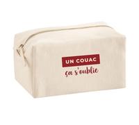 Trousse Multifonction Un Couac Ca Soublie - Multi-Purpose Case - Idée Trousse Multifonction Cadeau Anniversaire Fête Original Famille Travail Départ Collègue Retraite Noël. - Bordeaux&Pêche - 4