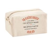 Trousse Multifonction Un Maitre de Stage Aussi Génial - École, Maquillage, Bureau - Trousse Scolaire - Idée Cadeau Collègue Noël, Anniversaire, Retraite ou Fin d’Année