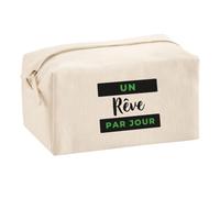 Trousse Multifonction Un Reve par Jour - Multi-Purpose Case - Idée Trousse Multifonction Cadeau Anniversaire Fête Original Famille Travail Départ Collègue Retraite Noël. - Noir&Vert - 4