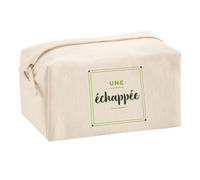 Trousse Multifonction Une Echappee - Multi-Purpose Case - Idée Trousse Multifonction Cadeau Anniversaire Fête Original Famille Travail Départ Collègue Retraite Noël. - Vert&Vert - 3