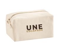 Trousse Multifonction Une Escapade - Multi-Purpose Case - Idée Trousse Multifonction Cadeau Anniversaire Fête Original Famille Travail Départ Collègue Retraite Noël. - Marron&Marron - 1