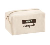 Trousse Multifonction Une Escapade - Multi-Purpose Case - Idée Trousse Multifonction Cadeau Anniversaire Fête Original Famille Travail Départ Collègue Retraite Noël. - Marron&Vert - 4