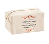 Trousse Multifonction Une Psychiatre Aussi Géniale - École, Maquillage, Bureau - Trousse Scolaire - Idée Cadeau Collègue Noël, Anniversaire, Retraite ou Fin d’Année