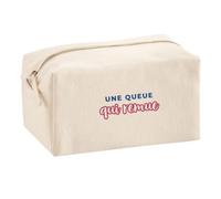 Trousse Multifonction Une Queue Qui Remue - Multi-Purpose Case - Idée Trousse Multifonction Cadeau Anniversaire Fête Original Famille Travail Départ Collègue Retraite Noël. - Bordeaux&Bleu - 2
