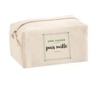 Trousse Multifonction Une Vague Puis Mille - Multi-Purpose Case - Idée Trousse Multifonction Cadeau Anniversaire Fête Original Famille Travail Départ Collègue Retraite Noël. - Vert&Noir - 3