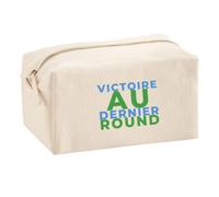 Trousse Multifonction Victoire au Dernier Round - Multi-Purpose Case - Idée Trousse Multifonction Cadeau Anniversaire Fête Original Famille Travail Départ Collègue Retraite Noël. - Bleu&Vert - 1