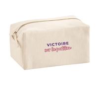 Trousse Multifonction Victoire sur la Partition - Multi-Purpose Case - Idée Trousse Multifonction Cadeau Anniversaire Fête Original Famille Travail Départ Collègue Retraite Noël. - Violet&Rouge - 2
