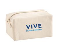 Trousse Multifonction Vive Les Anniversaires - Multi-Purpose Case - Idée Trousse Multifonction Cadeau Anniversaire Fête Original Famille Travail Départ Collègue Retraite Noël. - Bleu