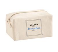 Trousse Multifonction Voleur de Couverture - Multi-Purpose Case - Idée Trousse Multifonction Cadeau Anniversaire Fête Original Famille Travail Départ Collègue Retraite Noël. - Noir&Bleu - 3