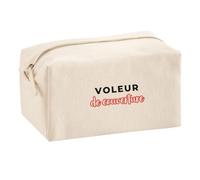 Trousse Multifonction Voleur de Couverture - Multi-Purpose Case - Idée Trousse Multifonction Cadeau Anniversaire Fête Original Famille Travail Départ Collègue Retraite Noël. - Noir&Rouge - 2