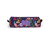 Legami - My Pencil Case, Flowers, Fermeture à glissière, Plastique recyclé, résistant, spacieux, Pratique, Trousse d'école, Trousse de Bureau, 22 x 6 cm