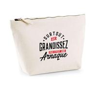 Trousse Ne Grandissez Pas C'est Une Arnaque | Pochette Toilette Maquillage | Idée Cadeau Humour Drôle Marrant Original Anniversaire Fête
