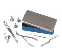 Trousse ORL en boîte aluminium