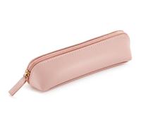 Trousse - Ovale - Simili cuir - Rose - 1 compartiment - 19x30x5,5cm - Miquelrius