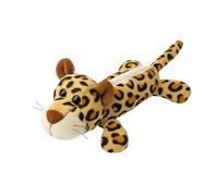 Trousse Panthère en Peluche 25 cm Fermeture Zippée Souple Idéale École Enfant ou Bureau