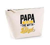 Trousse Papa The Legend | Pochette Toilette Maquillage | Idée Cadeau Père Humour Original Noël Anniversaire Fête des Pères Famille Amour Naissance Retraite