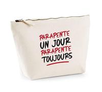 Trousse Parapente Toujours | Pouch | Idée Trousse Toilette Maquillage Cadeau Anniversaire Fête Original Famille Travail Départ Collègue Retraite