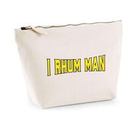 Trousse Pas Cher I Rhum Man | Pochette Toilette Maquillage | Idée Cadeau Alcool Humour Original Drôle Apéro Anniversaire Fête Soirée Unique