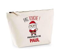 Trousse Paul Pas Touche Père Noël - Secret Santa Cadeau Noël Humour Insolite Collègue