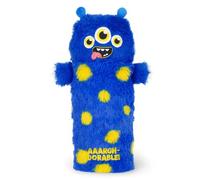 Legami - Trousse peluche Monster Super Soft, carte à colorier incluse, 100% polyester