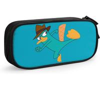 Trousse Perry The Platypus - Grande Capacité - Pour L'école Et Le Bureau