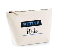 Trousse Petite Etoile - Pouch Case - Idée Trousse Rangement Cadeau Anniversaire Fête Original Famille Travail Départ Collègue Retraite Noël. - Noir&Bleu - 4