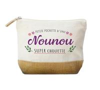 Trousse « Petite Pochette d’Une Nounou Super Chouette » - Cadeau avec Humour et Tendresse