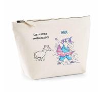 Trousse Pharmaciens Les Autres vs Moi | Pochette Toilette Maquillage Idée Sac Cadeau