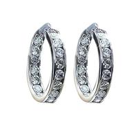 Trousse Pince Nettoyeur Bijoux Versatile Lovers Circle d'oreilles d'oreilles d'oreilles Zircon d'oreilles féminines d'oreilles Perçant Cintreuse Perles Bijoux (as show, One Size)