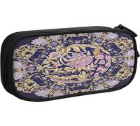 Trousse Portrait Animal Dressage, Grande Capacité Grande Pochette Porte-Stylo