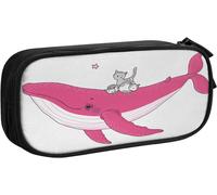 Trousse Portrait Animal Dressage, Grande Capacité Grande Pochette Porte-Stylo