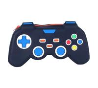Trousse Pour Console De Jeux Vidéo Format Spacieux Design Gamer Rangement Pratique Structure Résistante Organisation Scolaire Capacité Étendue Intérieur Soigné Protection Matériel Accessoires, bleu