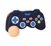 Trousse pour console de jeux vidéo, trousse pour console de jeux - Trousse pour gamer - Trousse à crayons - Porte-papier à lettres - Anti-chute - Grande capacité - Stylo de jeu, Noir , voir