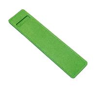 Trousse pratique pour stylo d'école, stylo en feutre pour étui, pochette de protection à trou unique, petite couverture pour panneau, support unique, pochette pour plume, stylo à bille ou, Vert