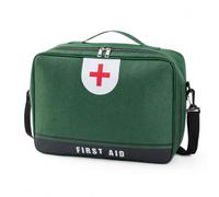 Trousse Premiers Secours, Vert Grand | Coutures Renforcées, Sacoche Urgence Quotidienne, Professionnels, Pour Travailleurs
