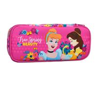 Trousse Princesses Beauty 2 Compartiments Zippés Disney Princess 23 Cm Rose TU