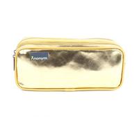 Trousse rectangulaire ANONYM 2 compartiments or