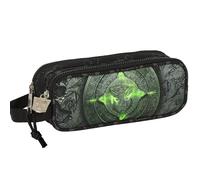 Trousse Rectangulaire Double Compartiment Transformers Vert TU