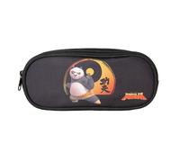 Trousse scolaire rectangulaire kung fu panda noir TU