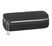 Trousse - Rectangulaire - Noir/Gris - Grand format - Scolaire - 22x11x6cm - S'maepp