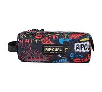 Trousse rectangulaire RIP CURL BTS Black 2 Compartiments
