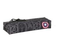 Safta Trousse Avengers Vendetta – rectangulaire 22×7×40 cm Noir pour enfant