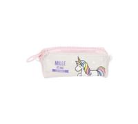 Trousse rectangulaire transparente Licorne G