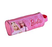 Trousse ronde barbie fashion. Intérieur entièrement doublé et personnalisé.