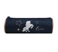Trousse scolaire ronde cybel bleu TU