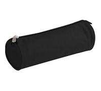 Clairefontaine – Trousse ronde 22 x 7 cm en polyester – Noir